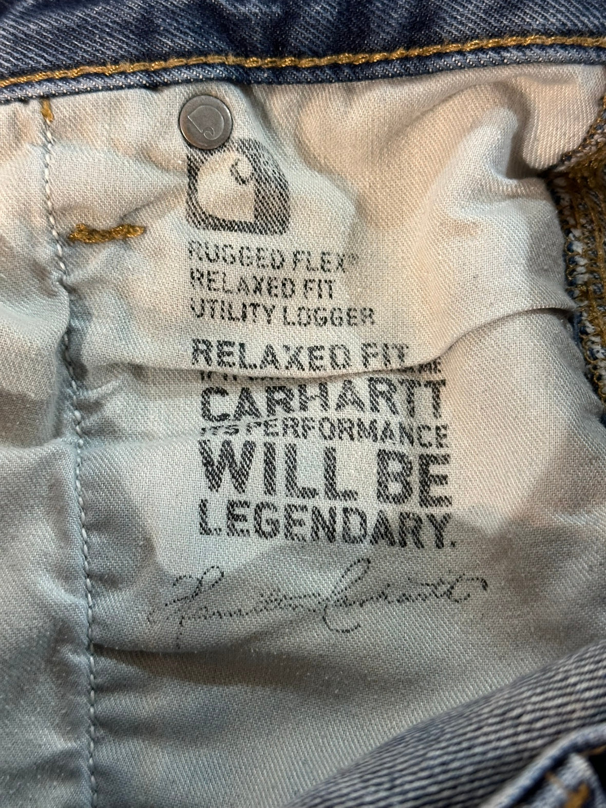 00's CARHARTT 「DOUBLE KENN」ペインターパンツ
