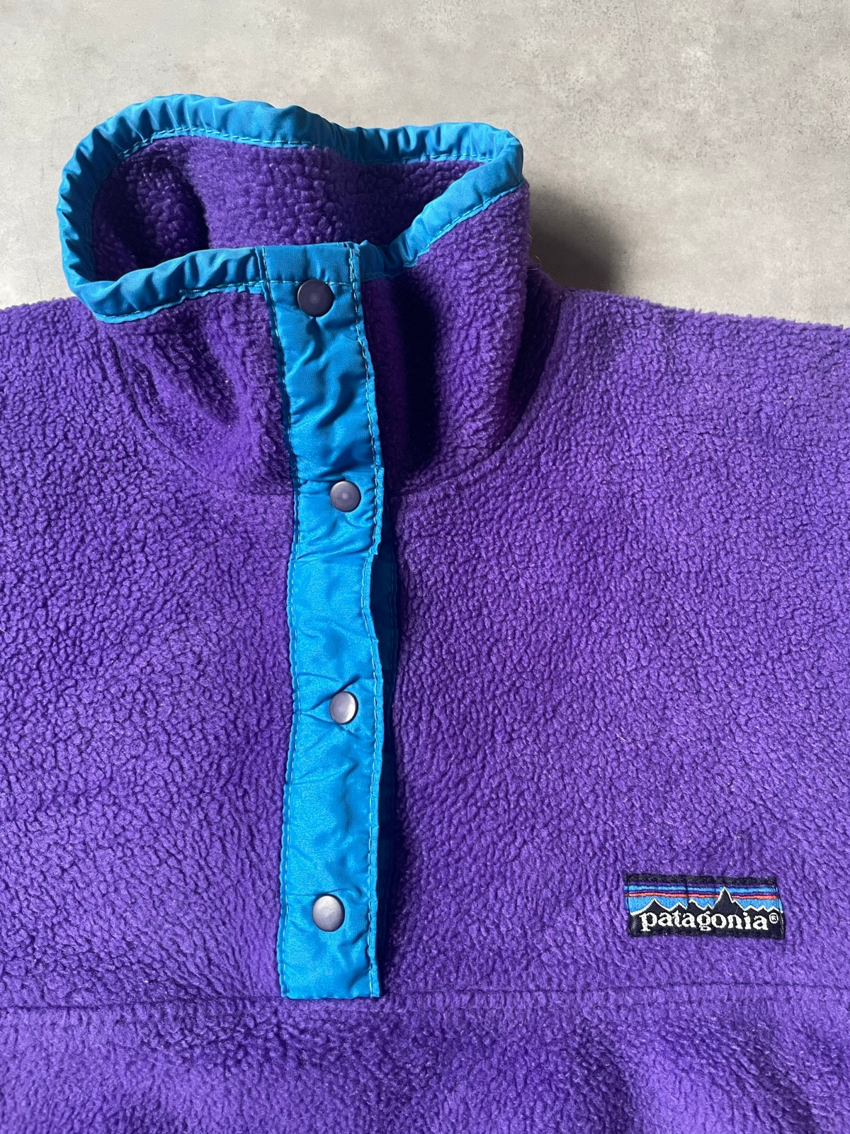 90s PATAGONIA 「Synchilla Snap-T」フリースプルオーバー USA製