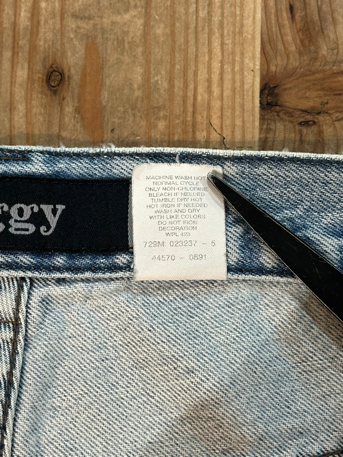 90's LEVIS「baggy」シルバータブ
