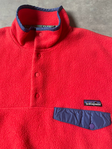 90s PATAGONIA 「Synchilla Snap-T」フリースプルオーバー USA製