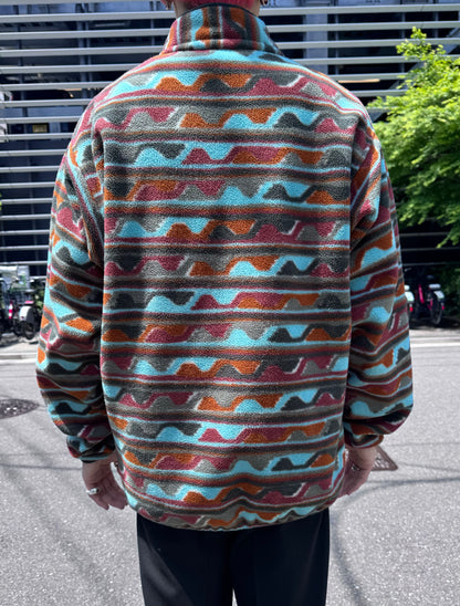 00's PATAGONIA「SYNCHILLA」　スナップT 総柄　