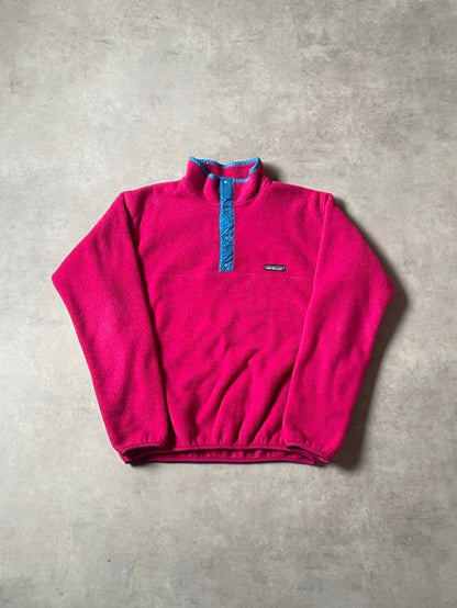 80s PATAGONIA 「Synchilla Snap-T」フリースプルオーバー　USA製