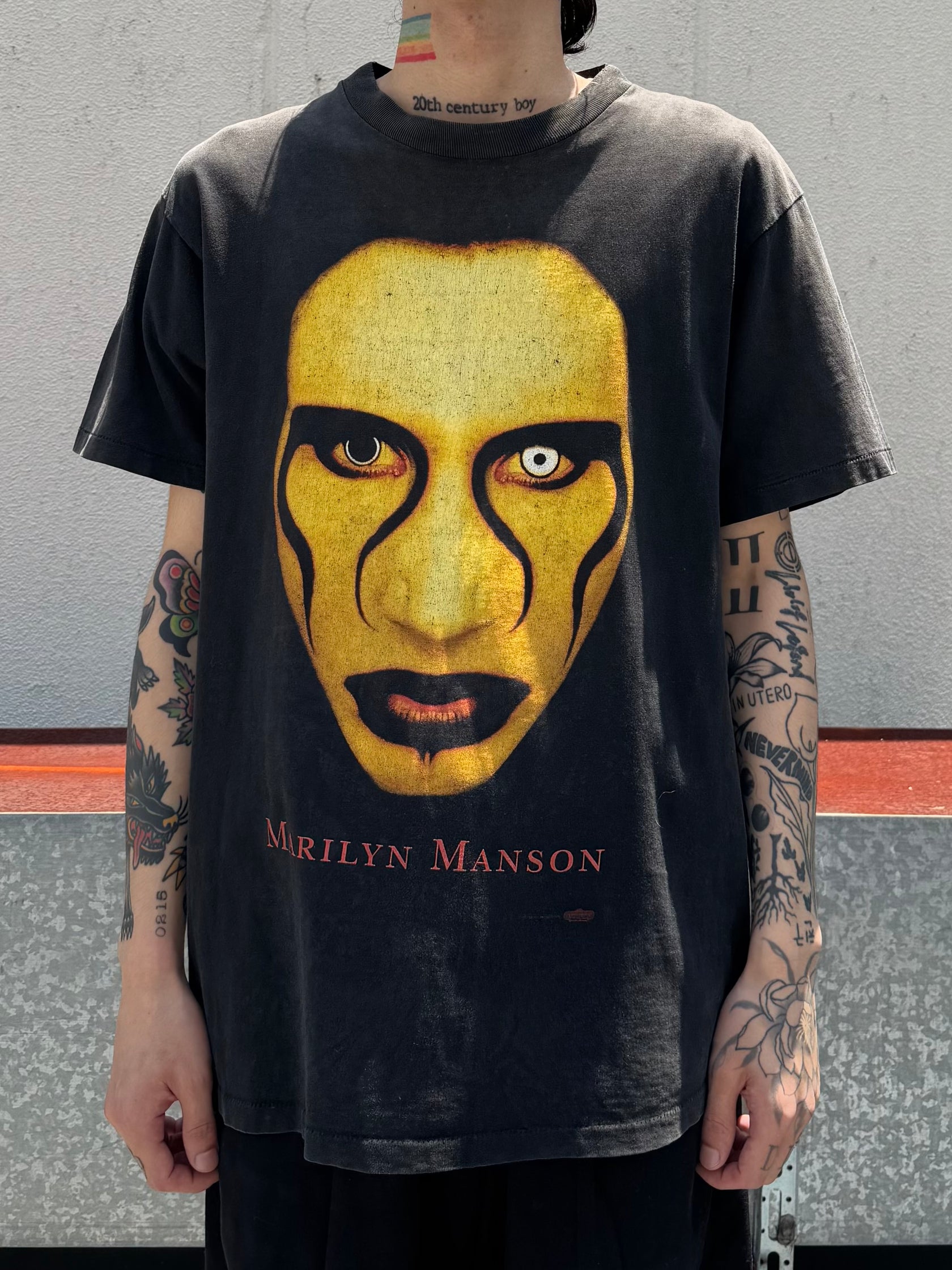 90's MARILYN MANSON「SEX IS DEAD」バンドTシャツ