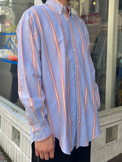 00's RALPH LAUREN BD マルチストライプシャツ
