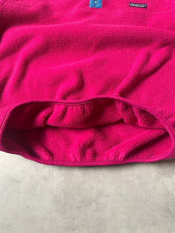 80s PATAGONIA 「Synchilla Snap-T」フリースプルオーバー　USA製