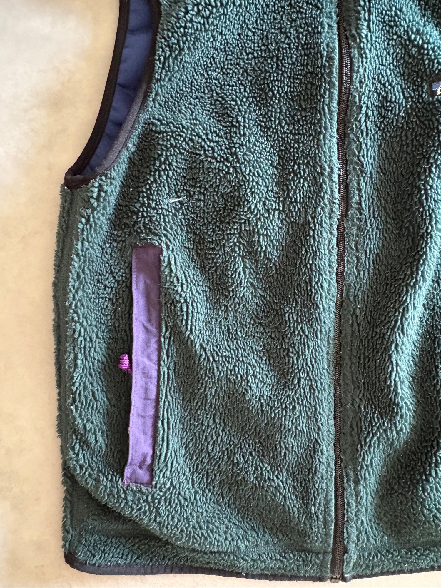 90's「Patagonia」P.E.F. フリースベスト