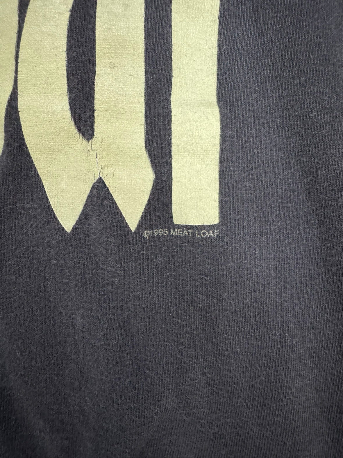 90's MEAT LOAF「Welcome to The Neighborhood」バンドTシャツ