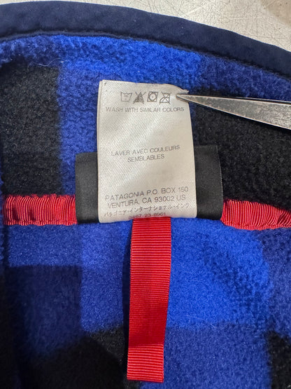 00's PATAGONIA「SYNCHILLA」　スナップT バッファローチェック柄　