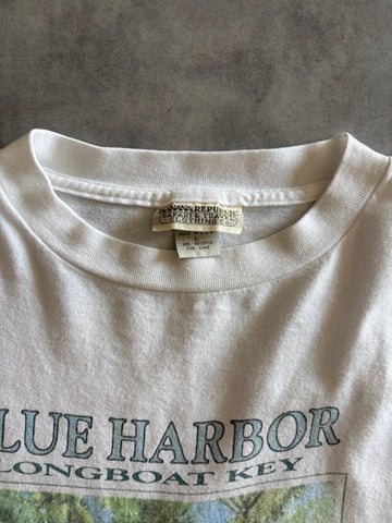 90's「BANANA REPUBLIC」 プリントTシャツ USA製