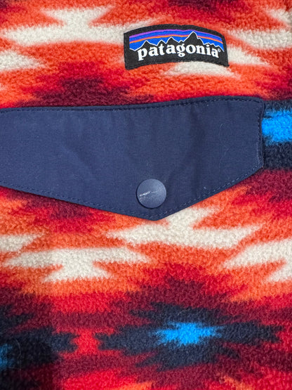 00's PATAGONIA「SYNCHILLA」　スナップT ネイティブ柄　