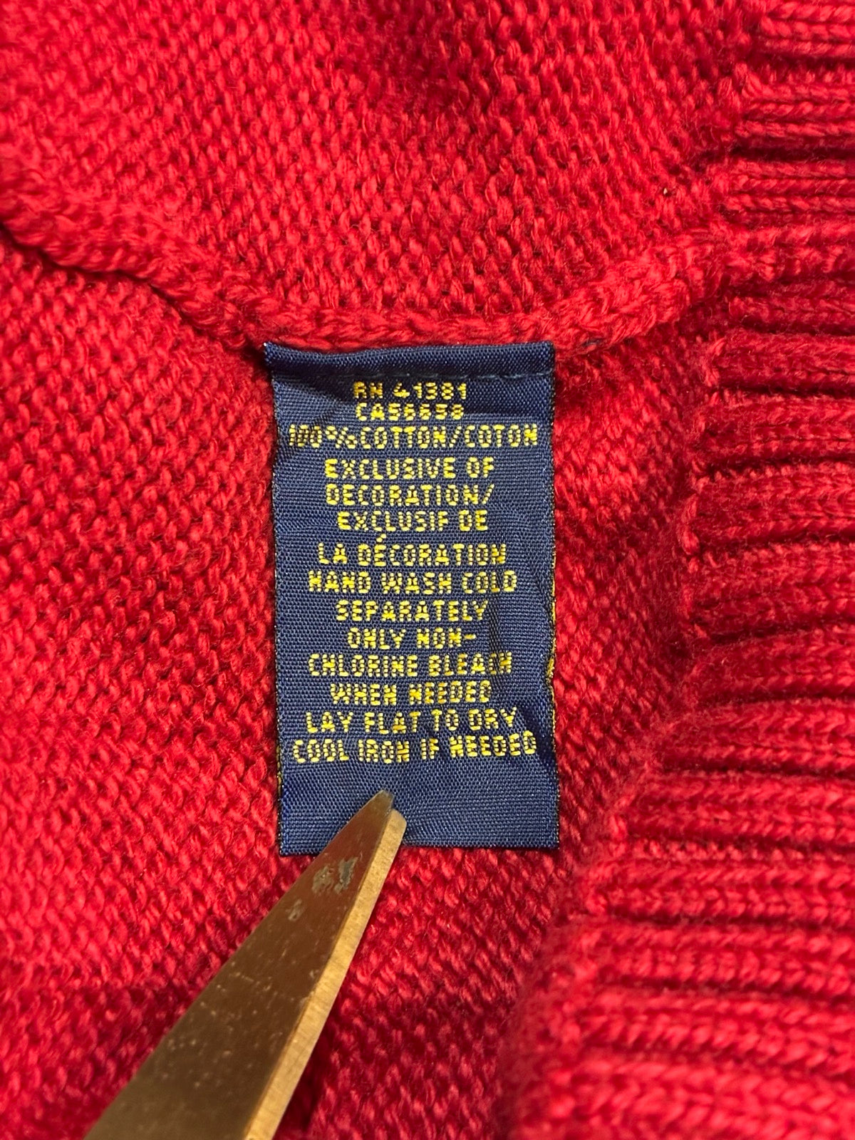 POLO RALPH LAUREN クルーネックニット
