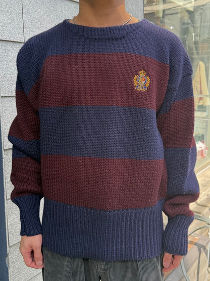 90's「Polo by Ralph Lauren」ボーダーニット