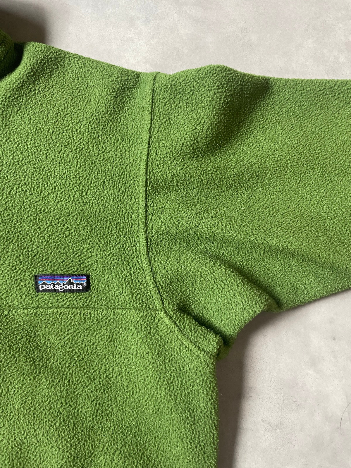 90s PATAGONIA 「Synchilla Snap-T」フリースプルオーバー　USA製