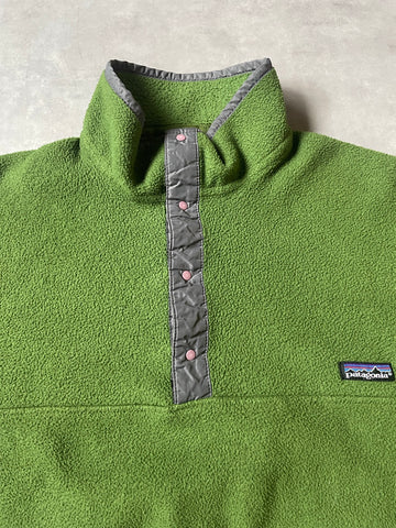 90s PATAGONIA 「Synchilla Snap-T」フリースプルオーバー　USA製