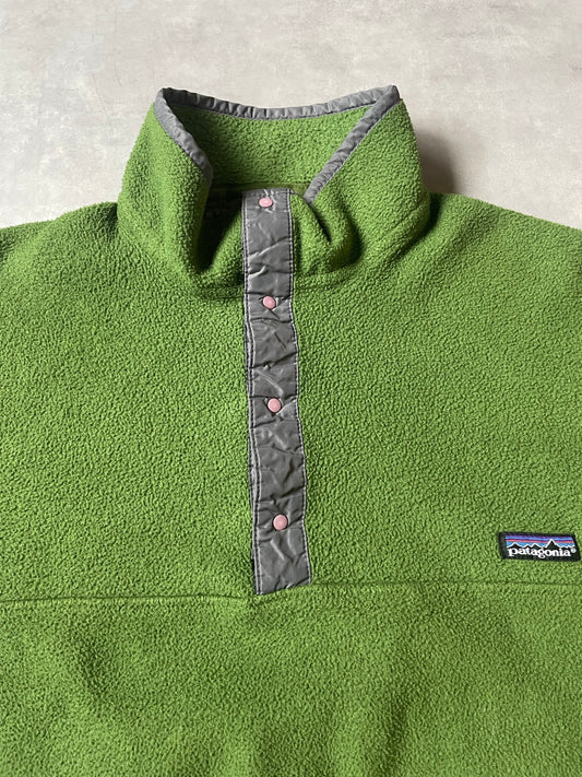 90s PATAGONIA 「Synchilla Snap-T」フリースプルオーバー　USA製