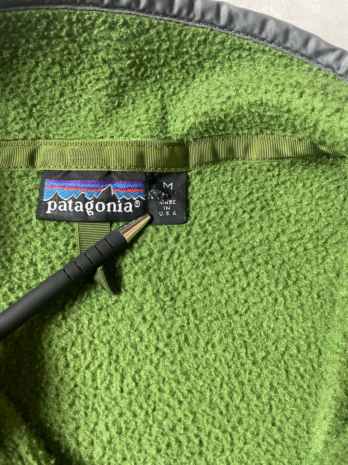 90s PATAGONIA 「Synchilla Snap-T」フリースプルオーバー　USA製