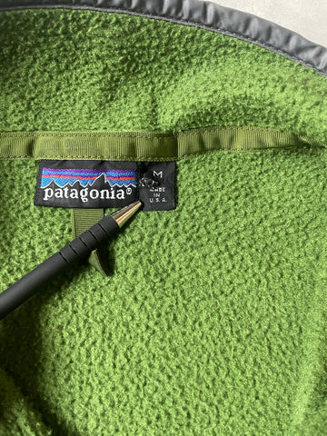 90s PATAGONIA 「Synchilla Snap-T」フリースプルオーバー　USA製