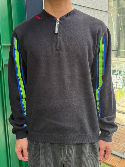 90's「Polo Sport by Ralph Lauren」ハーフジップニット