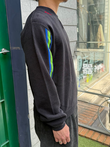 90's「Polo Sport by Ralph Lauren」ハーフジップニット