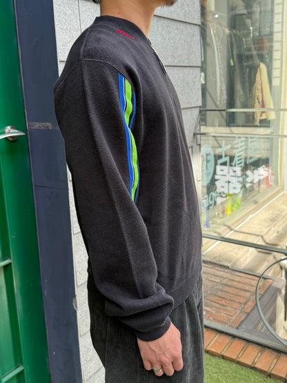 90's「Polo Sport by Ralph Lauren」ハーフジップニット