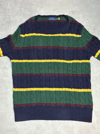 POLO RALPH LAUREN クルーネックボーダーニット