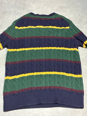 POLO RALPH LAUREN クルーネックボーダーニット