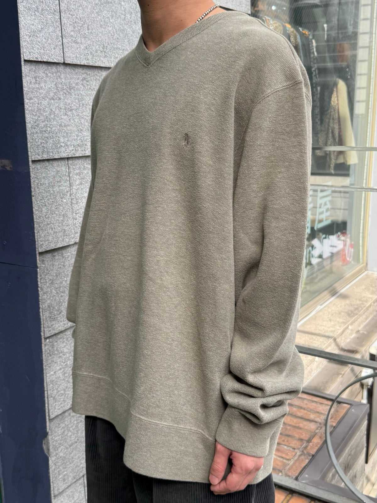 00's「Polo by Ralph Lauren」Vネックニット