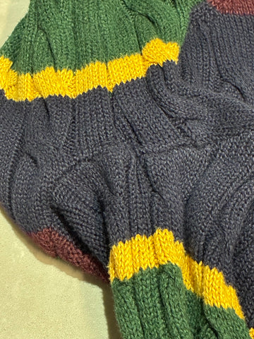 POLO RALPH LAUREN クルーネックボーダーニット