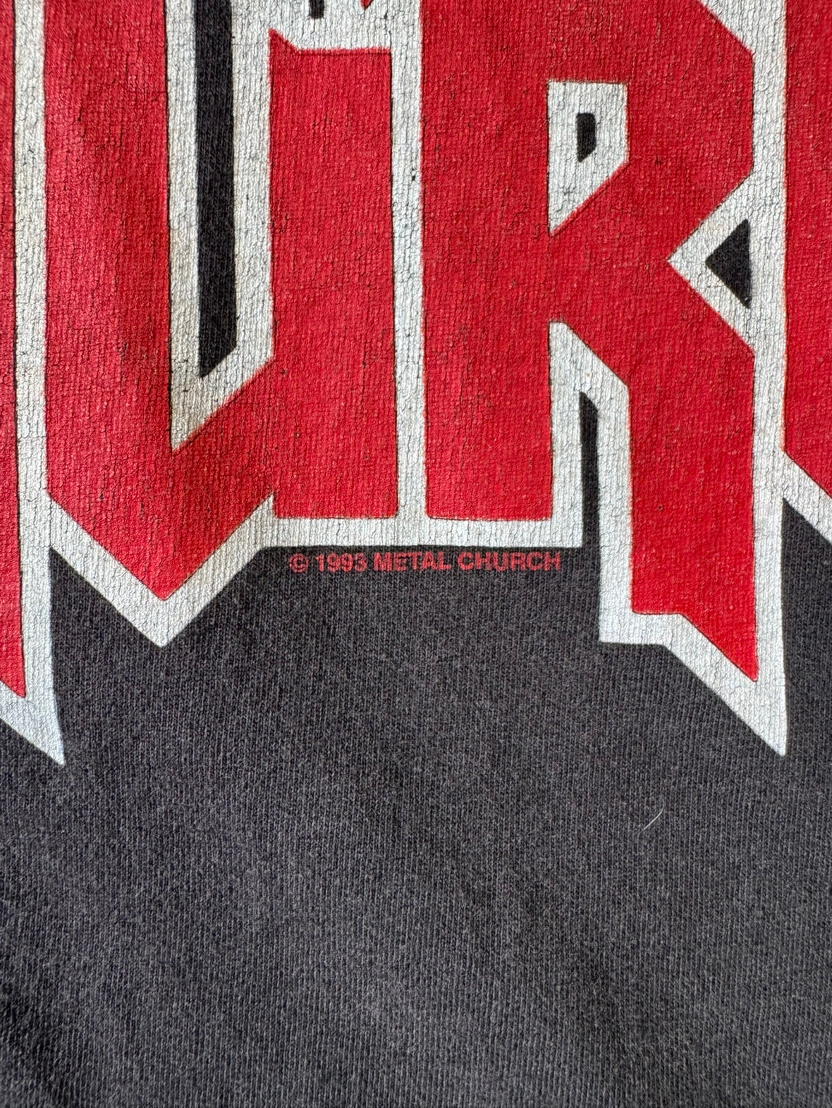 90's METAL CHURCH「HANGING IN THE BALANCE」バンドTシャツ