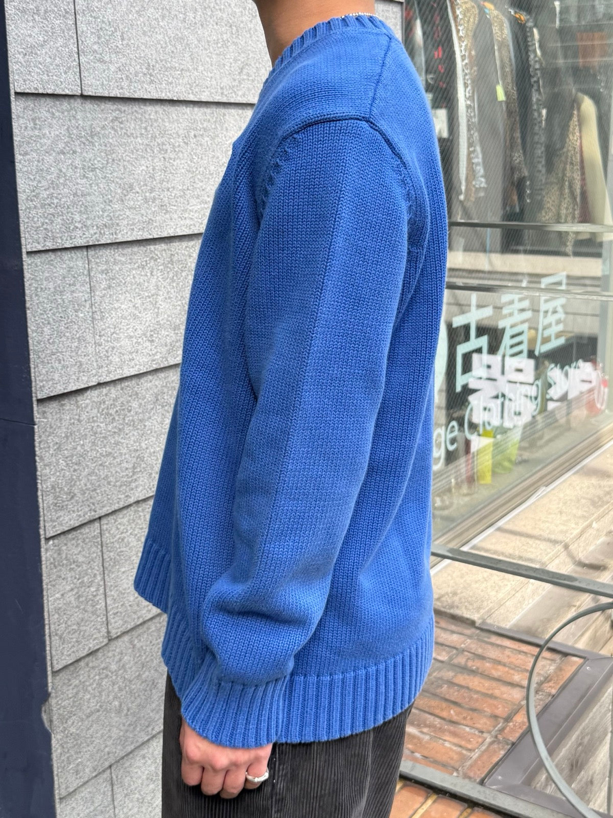 90's「Lauren Ralph Lauren」Vネックニット