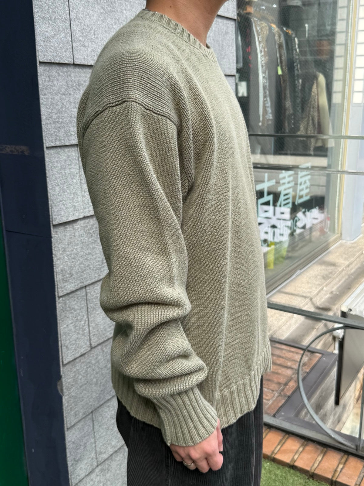 00's「Polo by Ralph Lauren」ワンポイントニット