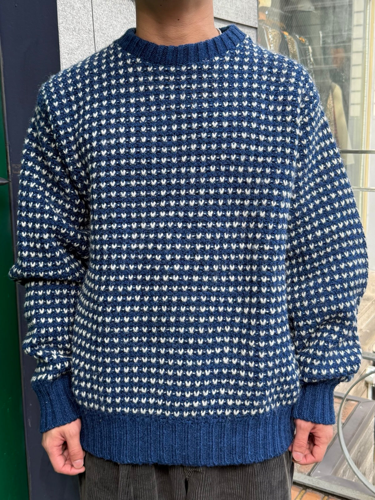 80's~90's「Woolrich」USA製 ウールニット