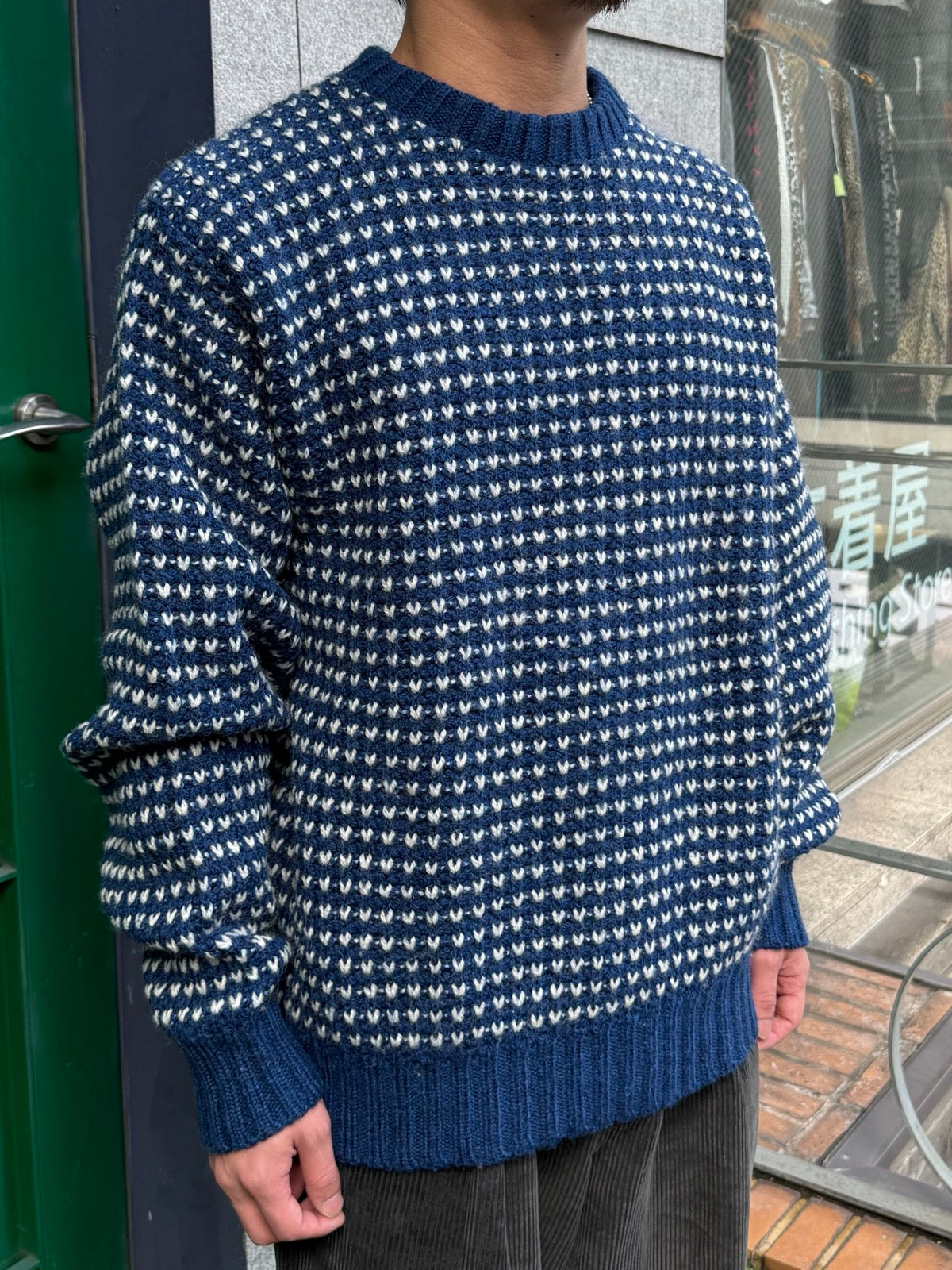 80's~90's「Woolrich」USA製 ウールニット