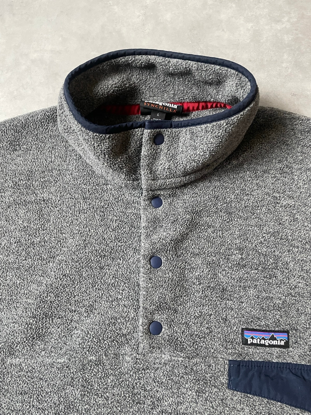 10s PATAGONIA 「Synchilla Snap-T」フリースプルオーバー
