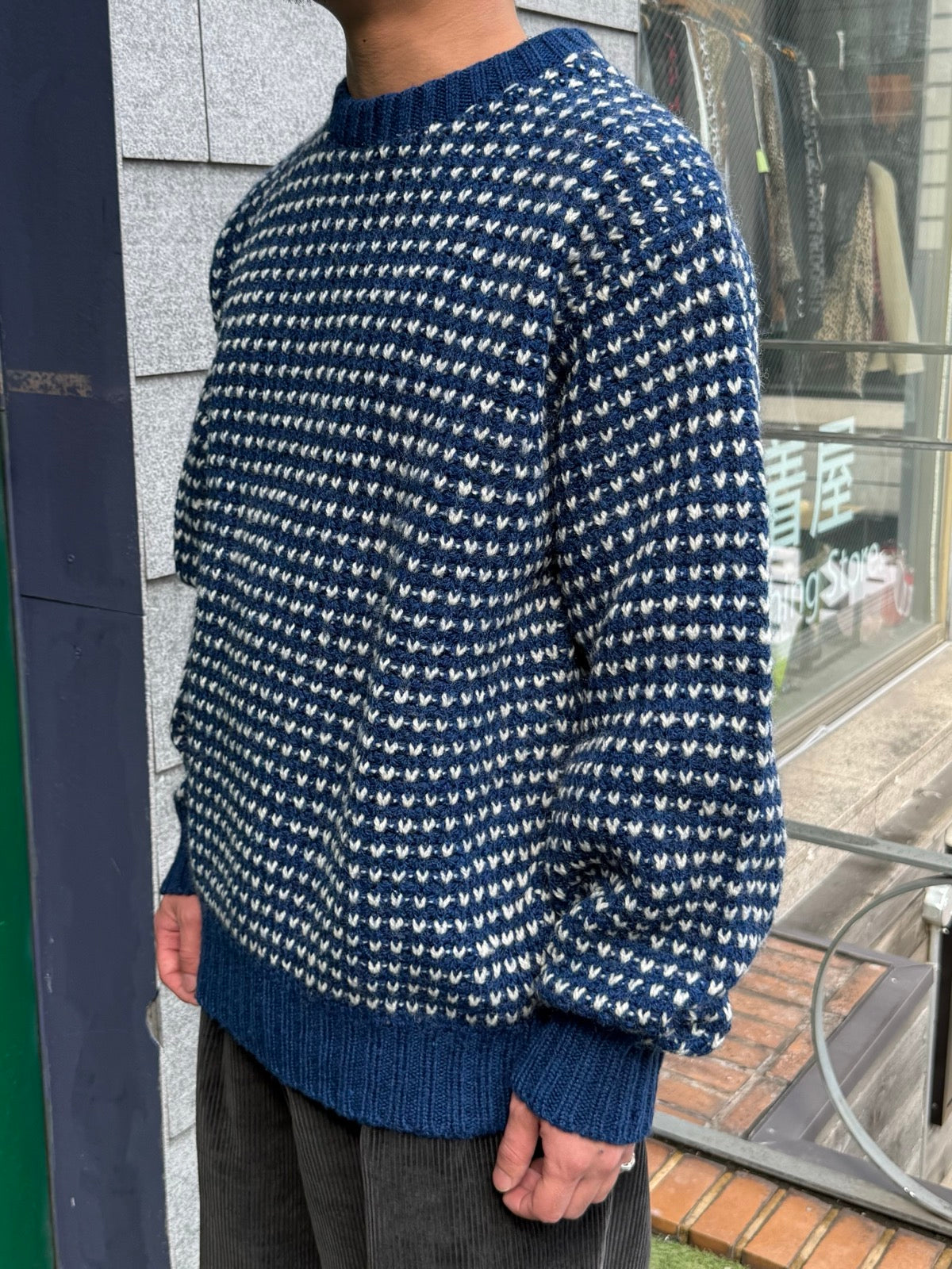 80's~90's「Woolrich」USA製 ウールニット