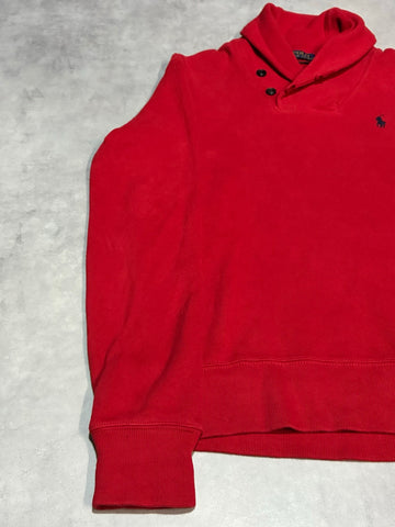 POLO RALPH LAUREN ショールカラーコットンニット