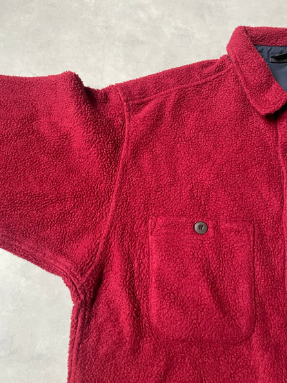 90s PATAGONIA 「Synchilla Big Shirt」フリースシャツ　USA製