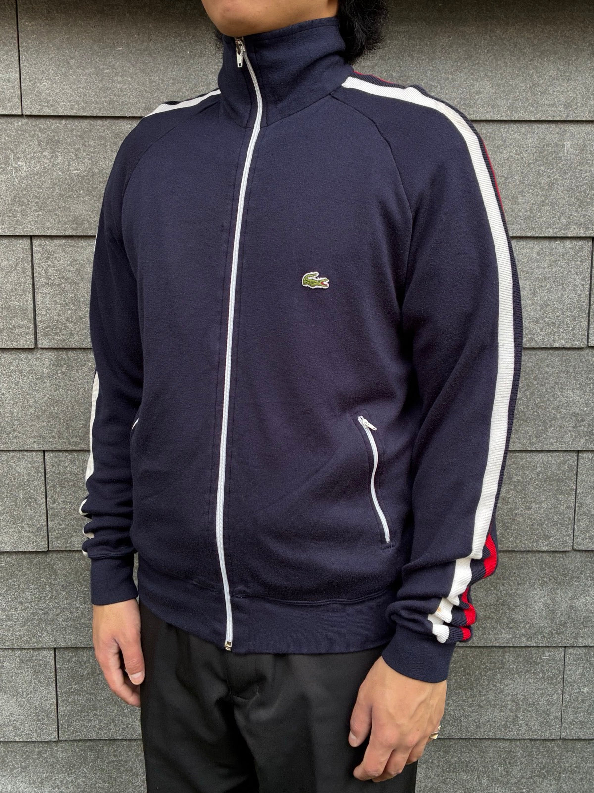 80’s「LACOSTE」トラックジャケット