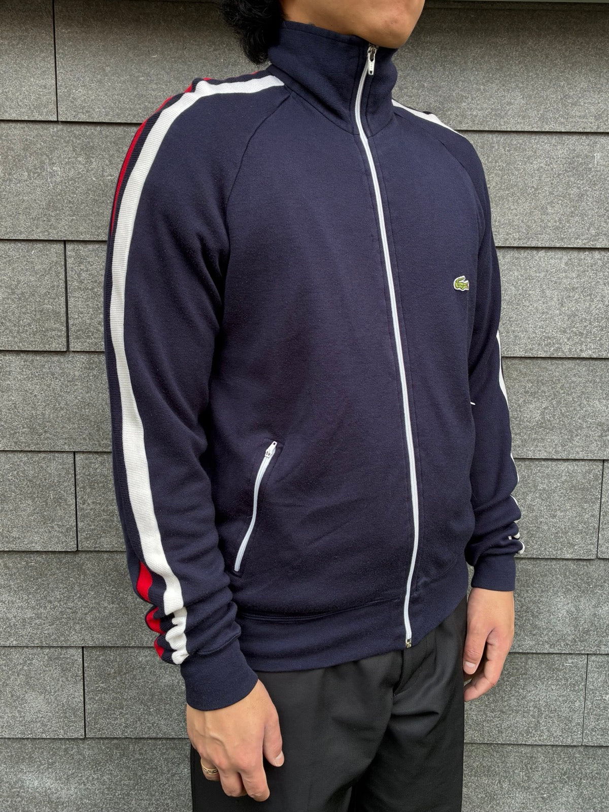 80’s「LACOSTE」トラックジャケット