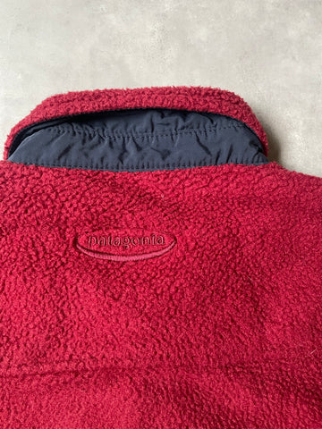 90s PATAGONIA 「Synchilla Big Shirt」フリースシャツ　USA製