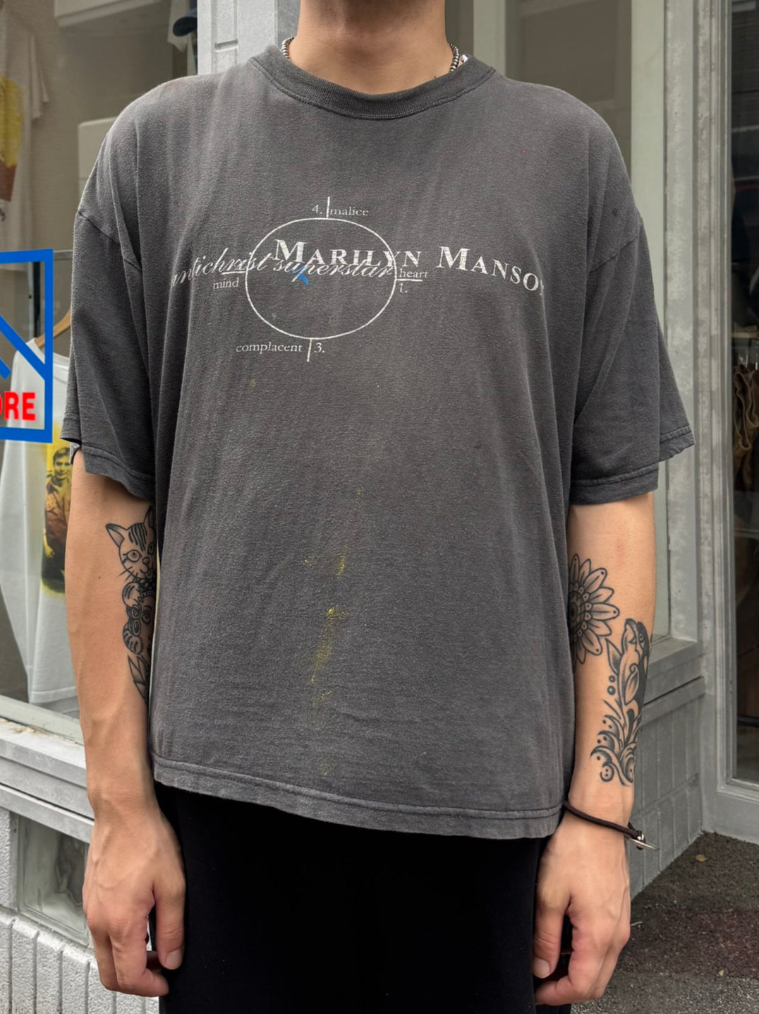 90's MARILYN MANSON「Antichrist Superstar」バンドTシャツ