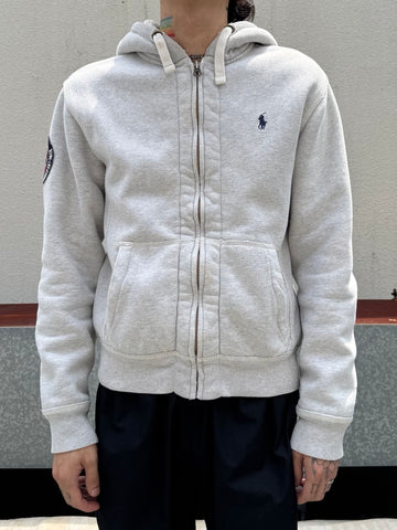 90's RALPH LAUREN「PONYLOGO」裏地ボア　フルジップパーカー