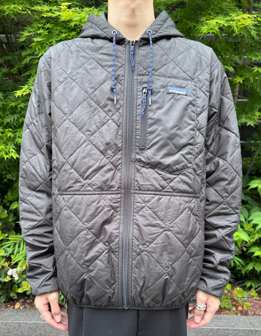 00’s PATAGONIA ｢DIAMOND QUILTED BOMBER HOODY｣キルティングジャケット