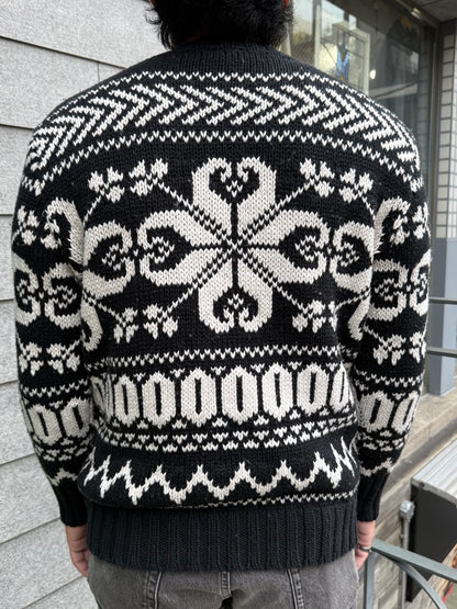 10's Lauren Ralph Lauren「ノルディック柄」クルーネックニット