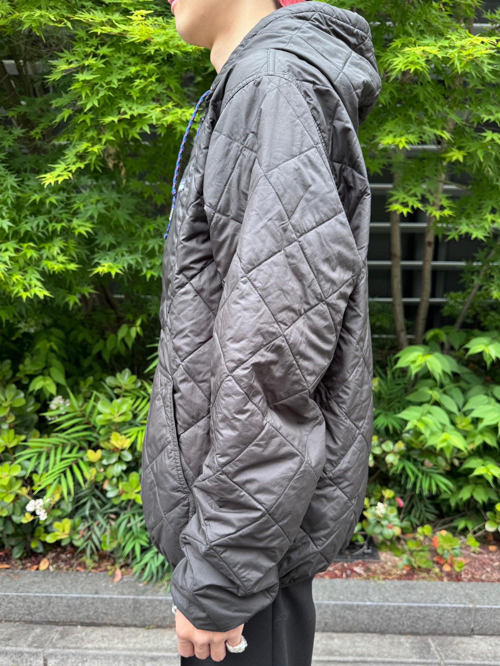00’s PATAGONIA ｢DIAMOND QUILTED BOMBER HOODY｣キルティングジャケット