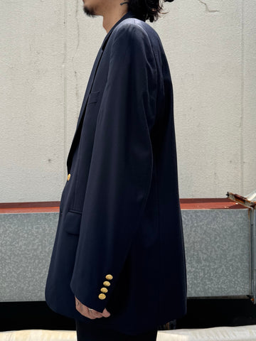 90's LAUREN RALPH LAUREN 「SCHOOL JACKET」テーラードジャケット　紺ブレ