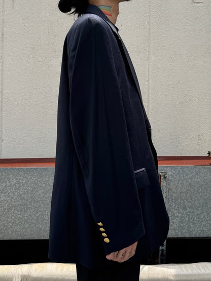 90's LAUREN RALPH LAUREN 「SCHOOL JACKET」テーラードジャケット　紺ブレ