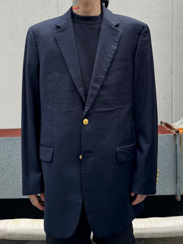 90's LAUREN RALPH LAUREN 「SCHOOL JACKET」テーラードジャケット　紺ブレ