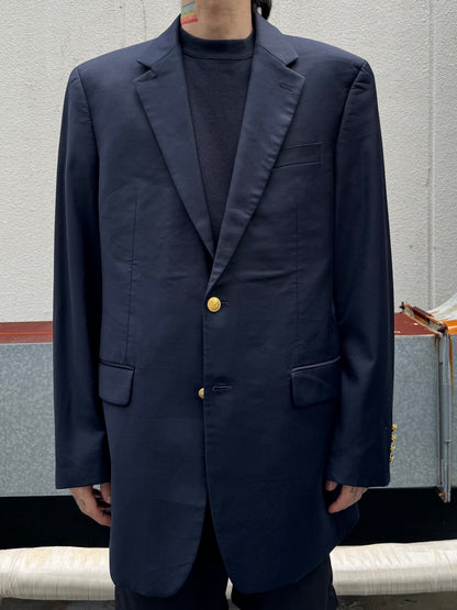 90's LAUREN RALPH LAUREN 「SCHOOL JACKET」テーラードジャケット　紺ブレ