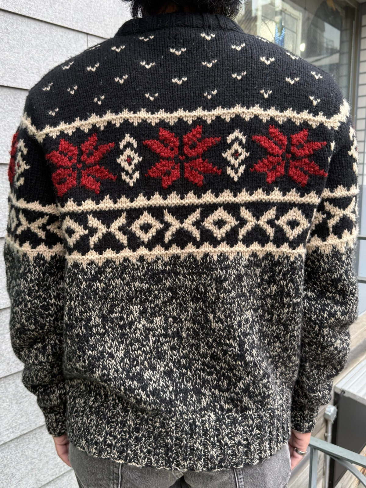 00's Polo by Ralph Lauren「フェアアイル柄 」ハンドニット